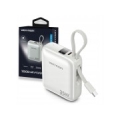 Vention 10000mAh 35W - power bank with USB-C cable (beige)