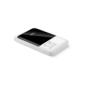 Powerbank 10 000mAh, 2x USB, 1x USB-C 22,5W, QC4+, LCD screen, white