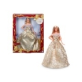 Barbie Signature 2025 Holiday Fashion Doll, Seasonal Collector, Blonde with Silver & Gold Gown