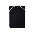 HP Reversible Protective 14.1-inch Silver Laptop Sleeve 14.1" Sleeve case Black