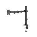 Maclean MC-753N LCD Monitor Desk Mount 17-32" 9kg VESA 75x75 100x100 Single Arm Extendable Adjustable