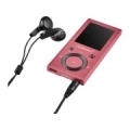 Intenso Video Scooter BT MP3 Player 64 GB – Bluetooth 5.0, 1.8" LCD Display, USB-C, microSD Card Reader, 18 hrs Battery Life, Music & Video Player, Pink