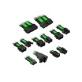 Kolink Core Pro Braided Cable Extension Kit 12V-2x6 Type 1 - Venom Green
