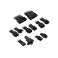Kolink Core Pro Braided Cable Extension Kit 12V-2x6 Type 2 - Jet Black/Gunmetal Grey