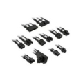 Kolink Core Pro Braided Cable Extension Kit 12V-2x6 Type 1 - Jet Black/Brilliant White