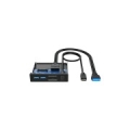 Graugear Multi Front Panel with USB Hub + Card Reader
