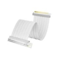 TRYX STRING PCIe 5.0 x16 Riser Kabel, 200mm - weiß
