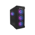 GENESIS Irid 503 ARGB Micro Tower Black, Transparent