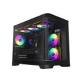 GameMax HYPE-M BK computer case Micro Tower Black