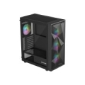 GENESIS DIAXID 605 ARGB MIDI TOWER CASE WITH USB-C WINDOW BLACK