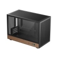 DeepCool CH260 WOOD Micro Tower Black, Wood