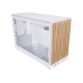 Lian Li A3-mATX Micro Tower White, Wood