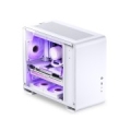 Jonsbo U4 Mini Micro-ATX Case, Tempered Glass - white