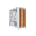 Corsair FRAME 4000D WOOD RS Midi Tower Wood, White