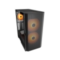 COUGAR Midi Tower Case, Airface FLO, ARGB, Black