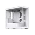 Jonsbo D300 Midi-Tower, 270 degrees, Tempered Glass - white