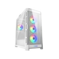 COUGAR Midi Tower Case Duoface Pro ARGB, White