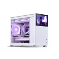 Jonsbo D31 Screen Micro-ATX Case, Tempered Glass - white