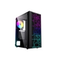 Gembird Fornax 2500 ARGB Gaming ATX computer case, Midi Tower, backlight, Black