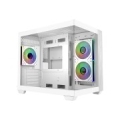 Cooler Master Elite 481 Wood Mini Tower White
