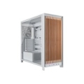 Corsair FRAME 5000D WOOD RS Midi Tower Walnut, White