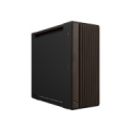 ASUS ProArt PA602 Wood Edition Modern Black - Metal Panel Midi Tower Black, Wood