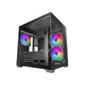 Mars Gaming MCVIEW3 computer case Mini Tower Black