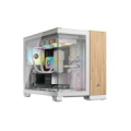Corsair CC-9011288-WW computer case Midi Tower Bamboo, White