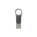 Silicon Power Mobile C80 USB flash drive 16 GB USB Type-A / USB Type-C 3.0 (3.1 Gen 1) Titanium