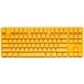Ducky One 3 Yellow TKL keyboard Gaming USB QWERTZ German
