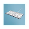 R-Go Tools Ergonomic keyboard R-Go Compact Break, compact keyboard with break software, QWERTZ (DE), wired, white