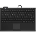 KeySonic KSK-5210ELU (DE) keyboard Home USB QWERTZ German Black