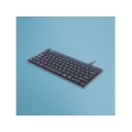 R-Go Tools Ergonomic keyboard R-Go Compact Break, compact keyboard with break software, QWERTY (US), wired, black