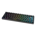 Deltaco Gaming GAM-100-DE keyboard USB + RF Wireless + Bluetooth QWERTZ German Black