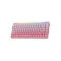 HERO84 HE PINK+Gradient+Contour Dragon King RGB AULA gasket keyboard