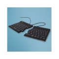 R-Go Tools Ergonomic keyboard R-Go Split Break v2 with break software, ergonomic split keyboard, QWERTZ (DE), Wired, black