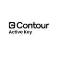 Contour Design Active Key AK-C4110 keyboard Medical RF Wireless QWERTZ German White