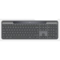 Logitech Signature Slim Solar + K980 for Business keyboard Universal RF Wireless + Bluetooth QWERTZ German Graphite