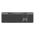 Logitech Signature Slim Solar + K980 keyboard Universal RF Wireless + Bluetooth QWERTZ German Graphite