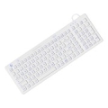 KeySonic KSK-6031INEL-Wh (DE) keyboard Industrial USB QWERTZ German White