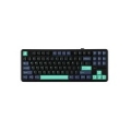 AULA Gasket F87 Pro Keyboard Black Cyan Blue GrayWoodV4 RGB