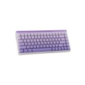 HERO84 HE White+Purple+Gradient+LIGHT JadeKing RGB AULA gasket keyboard