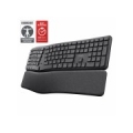 Trust Keyra Ergonomic multidevice wireless keyboard
