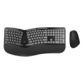 Conceptronic ERGO Wireless Ergonomic Keyboard & Mouse Kit, QWERTY EN (US)