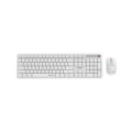 Gembird KBS-WMS-01-W Silent key Pro Business wireless desktop set, white, US layout