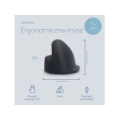 R-Go Tools Ergonomic mouse R-Go HE Break with break software, large (hand size ≥ 185 mm), right-handed, Wired, black