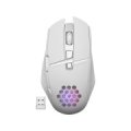 MOUSE DEFENDER GM-514 GLORY OPTIC RF RGB 3200dpi 7P WHITE