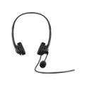 HP Stereo USB Headset G2 Wired Head-band Office/Call center Black