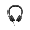 Jabra Evolve2 40 SE Headset Wired Head-band Office/Call center USB Type-C / USB Type-A Black