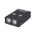 Manhattan USB-A Automatic Sharing Switch, 2x USB-B Ports, 480 Mbps (USB 2.0), Dual Control (Auto-Sensing or Manual), USB powered (no external power supply required), inc 1x 1.5m USB-A to USB-B cable